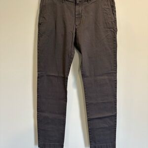 J.Crew Chino Charcoal Pants